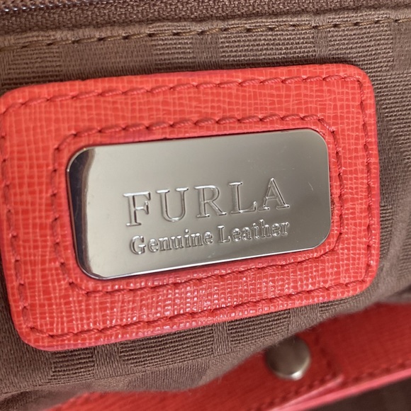 Genuine Leather Furla Handbag - Picture 3 of 10
